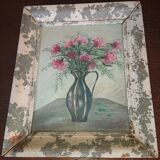 Painting - vase and flowers