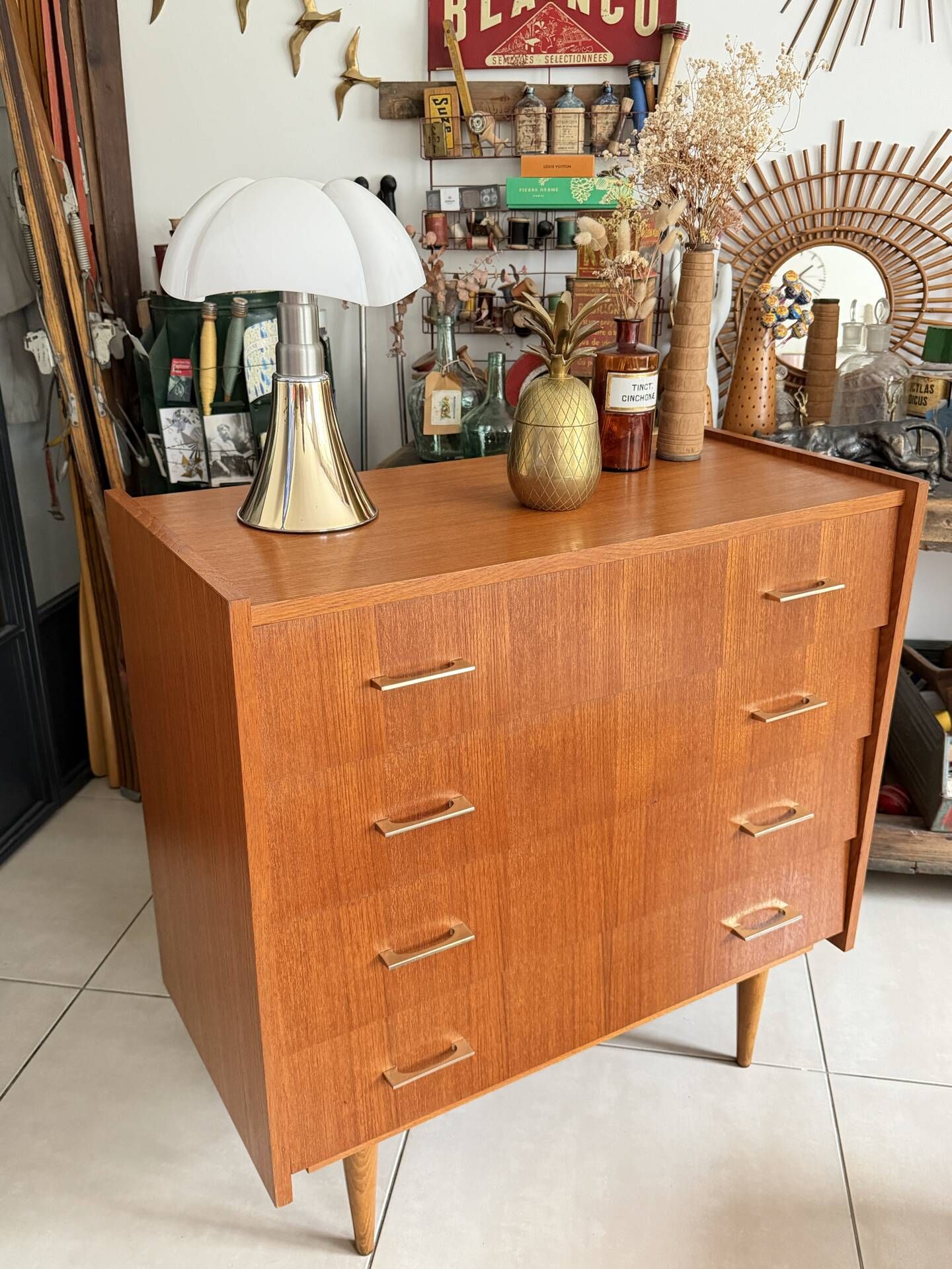 Vintage commode signed Capelle Montauban – Iconic French design