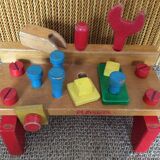 Workbench wooden toy child