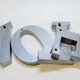 4 decorative letters metal sign LOVE FLY