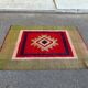 Large Vintage Scandinavian Wool Rug (156x210 cm) – 70s Style