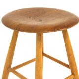 Scandinavian teak stool, NESTO, Sweden, 1960