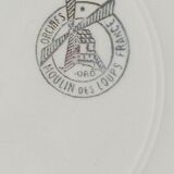 Set of 6 dessert plates Moulin des loups