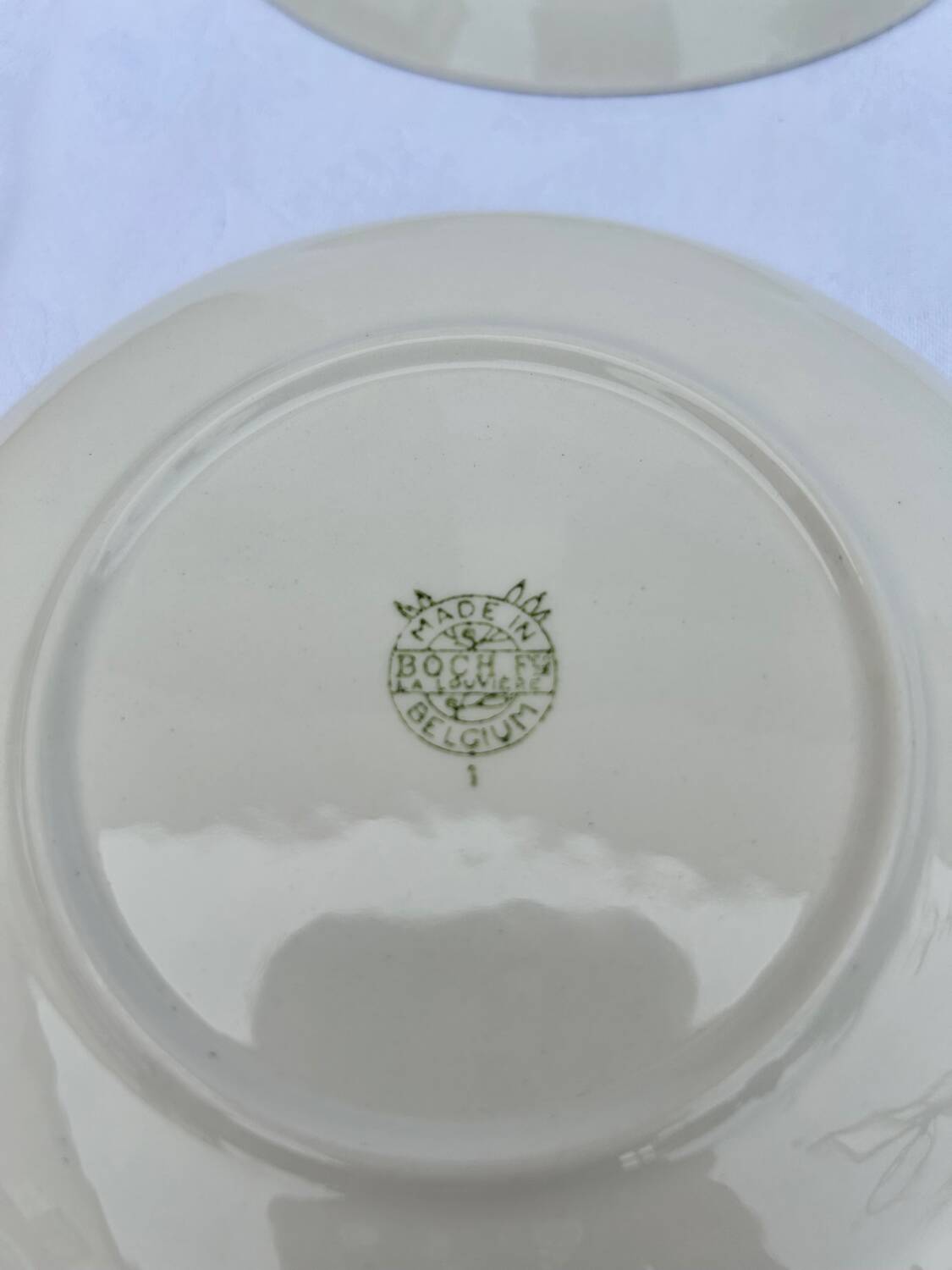 Set of 6 Copenhagen coffee cups Boch Frères