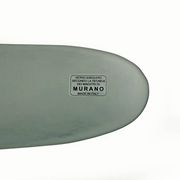 Pair of Mid-century Modern Aqua Green Murano Glass Sconc