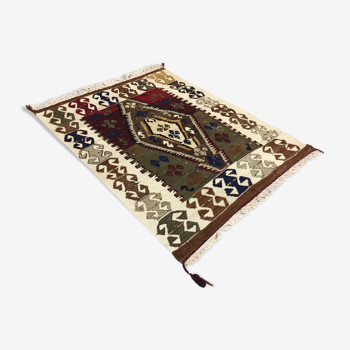 Tapis vintage turc kilim 110x82 cm