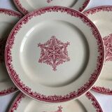 Assiettes Terre de Fer J.Vieillard
