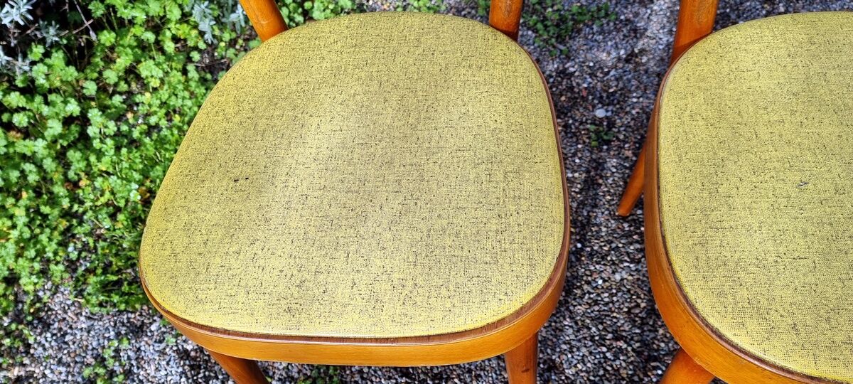 Pair Baumann chairs 50s