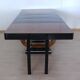 Expandable Art Deco Dining Table, Thuja Roots, Lacquered, France, circa 1930