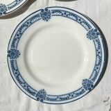 6 Small Plates Blue Iron Earth Salins Arbois Ennege model