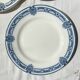 6 Petites Assiettes Terre de fer bleue Salins modèle Arbois Ennege