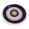 Lacquered Ceramic Dessert Plate by Antonia Campi for Richard Ginori, Italy