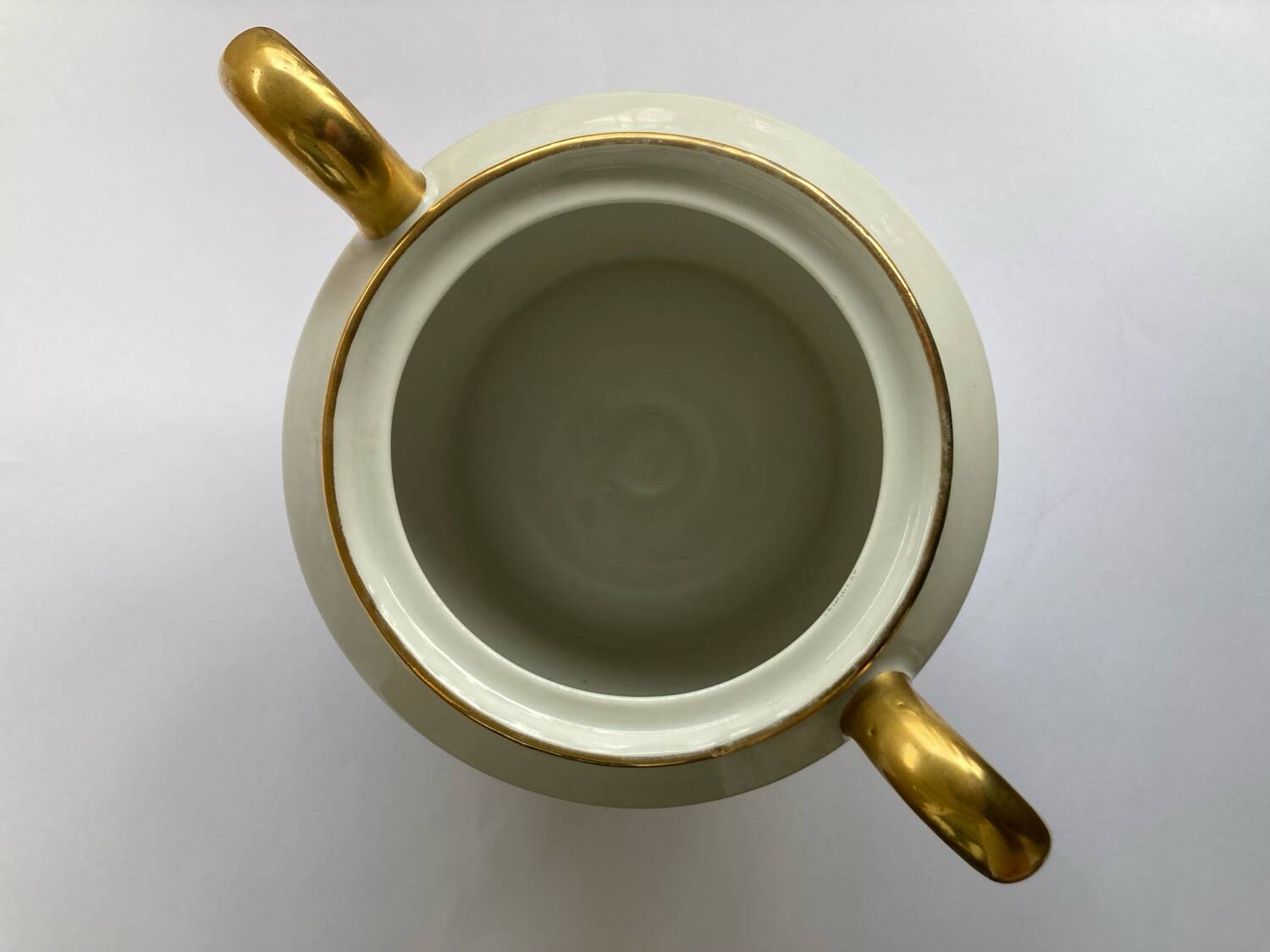 Limoges Haviland porcelain sugar bowl - Le Tanneur