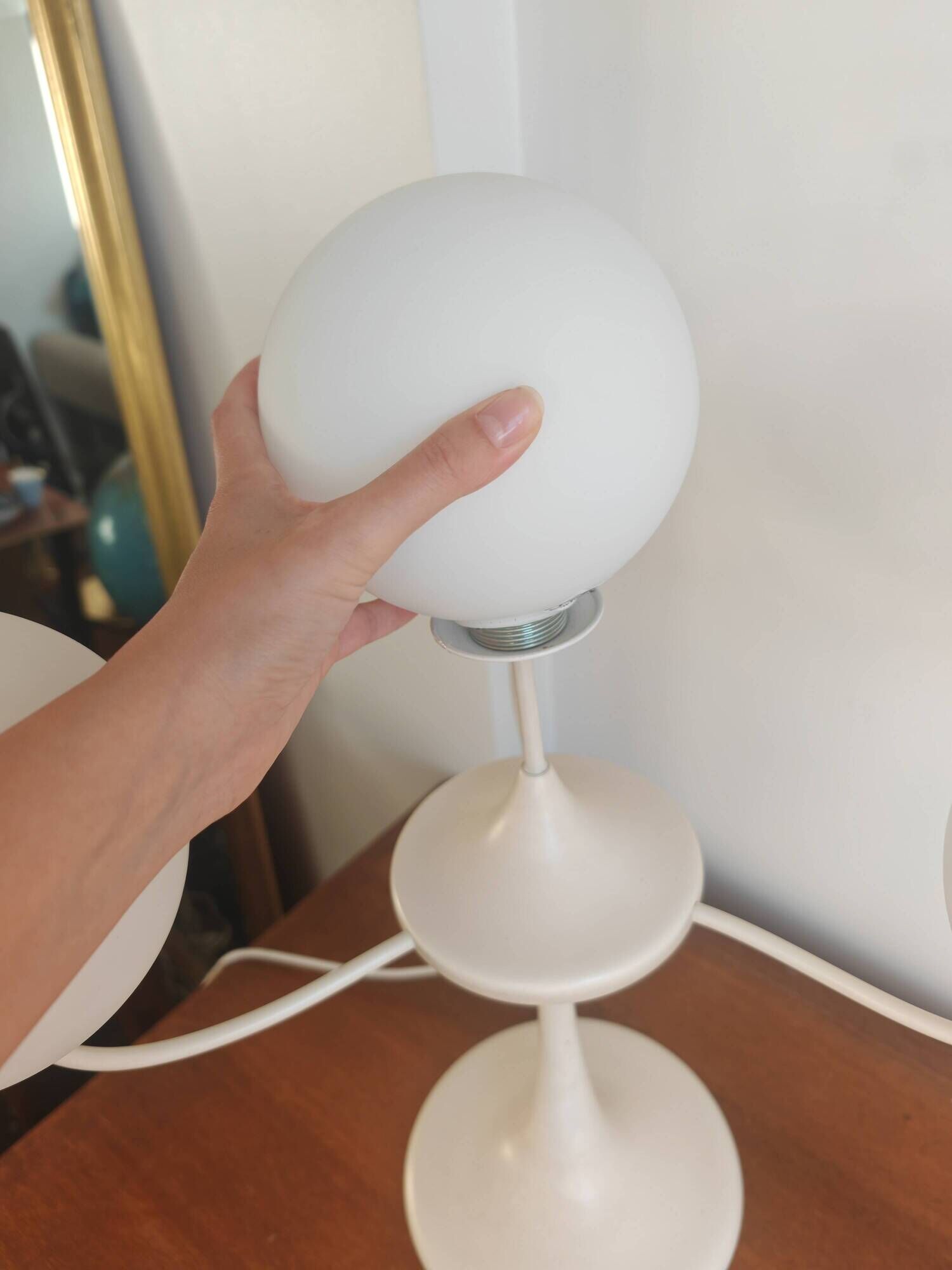 Rare Sputnik Lamp by E.R. Nele - Space Age Design from the 60s/70s