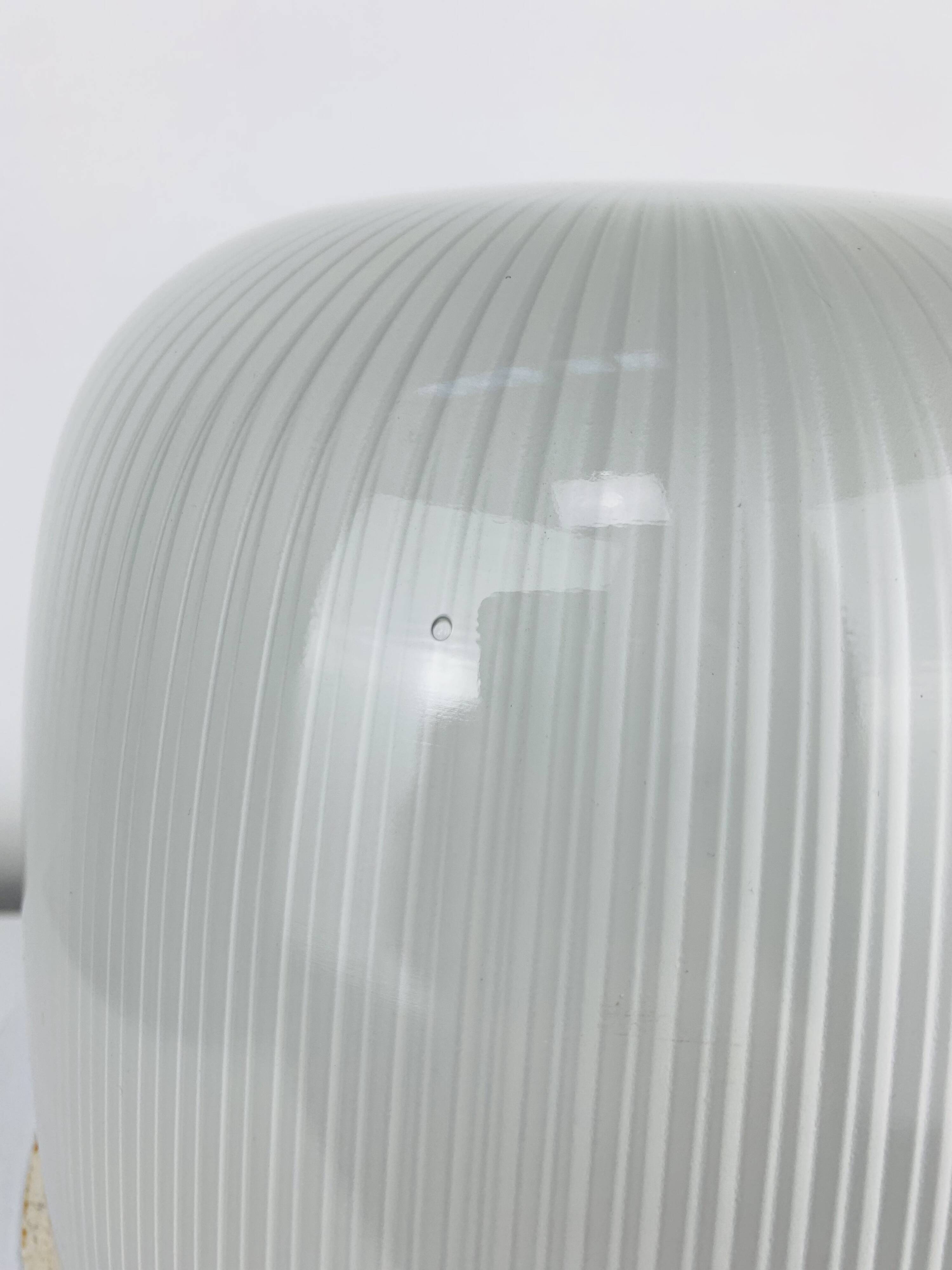 Holophane industrial porthole ceiling light, wall light, 1960s