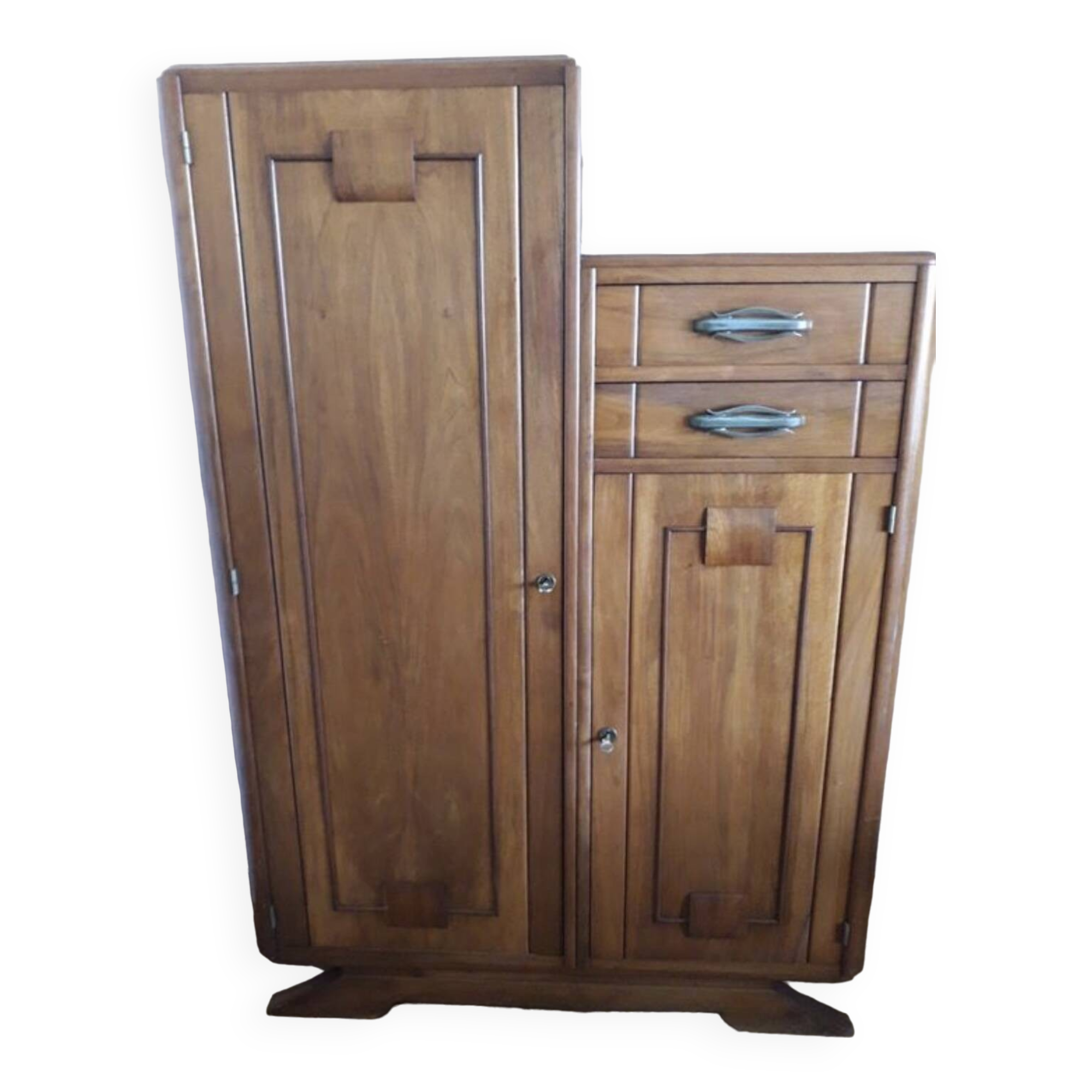 Asymmetrical Art Deco sideboard