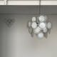 Vintage 1960s Murano Chandelier, Big Size, Dining Room Decorative Lamp, Vistosi