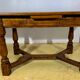 Farm table in solid oak 210 cm x 80 cm