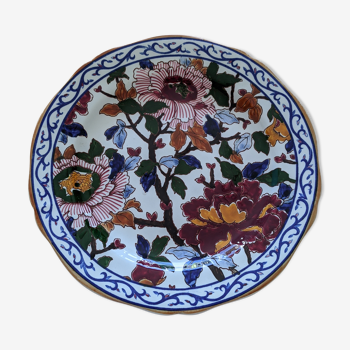 Peony plate Gien