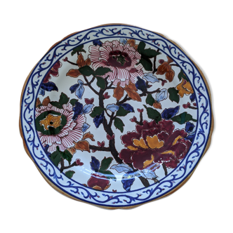 Peony plate Gien