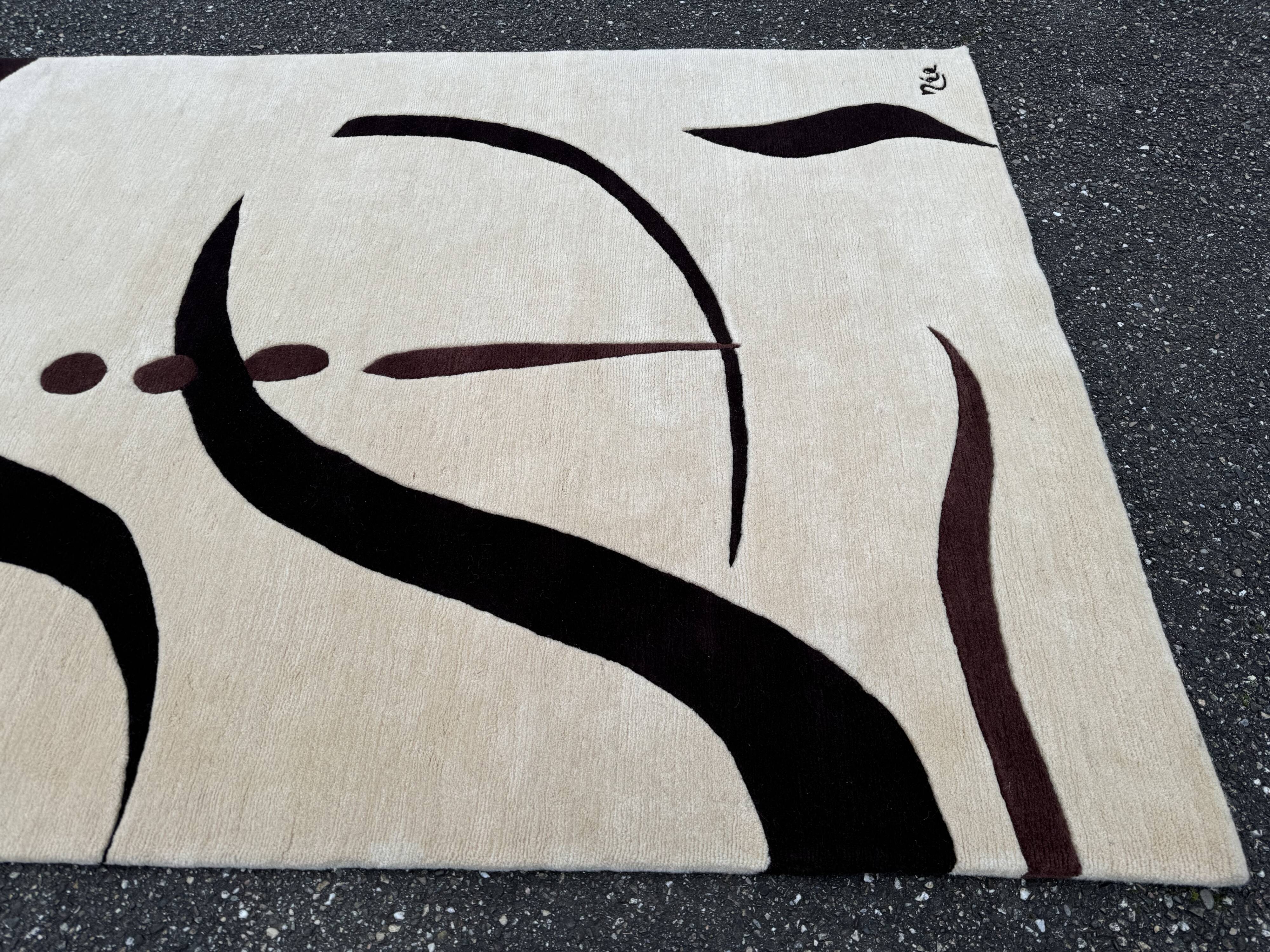 Art Deco Aubusson rug by Paulette Née