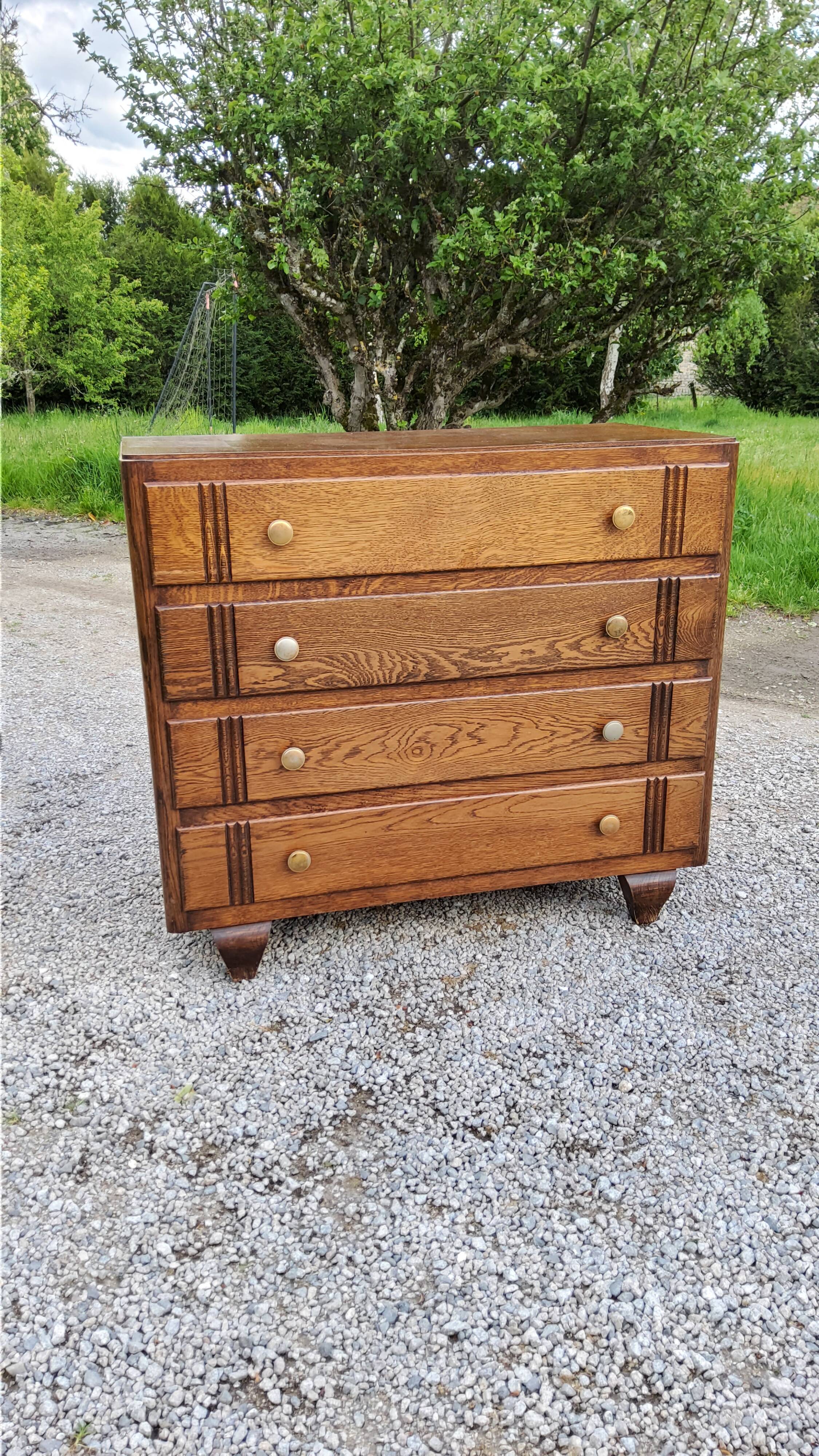 1940s oak dresser