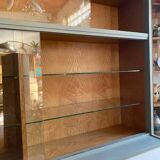 Vintage display cabinet bookcase