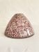 Murano vase in speckled glass paste