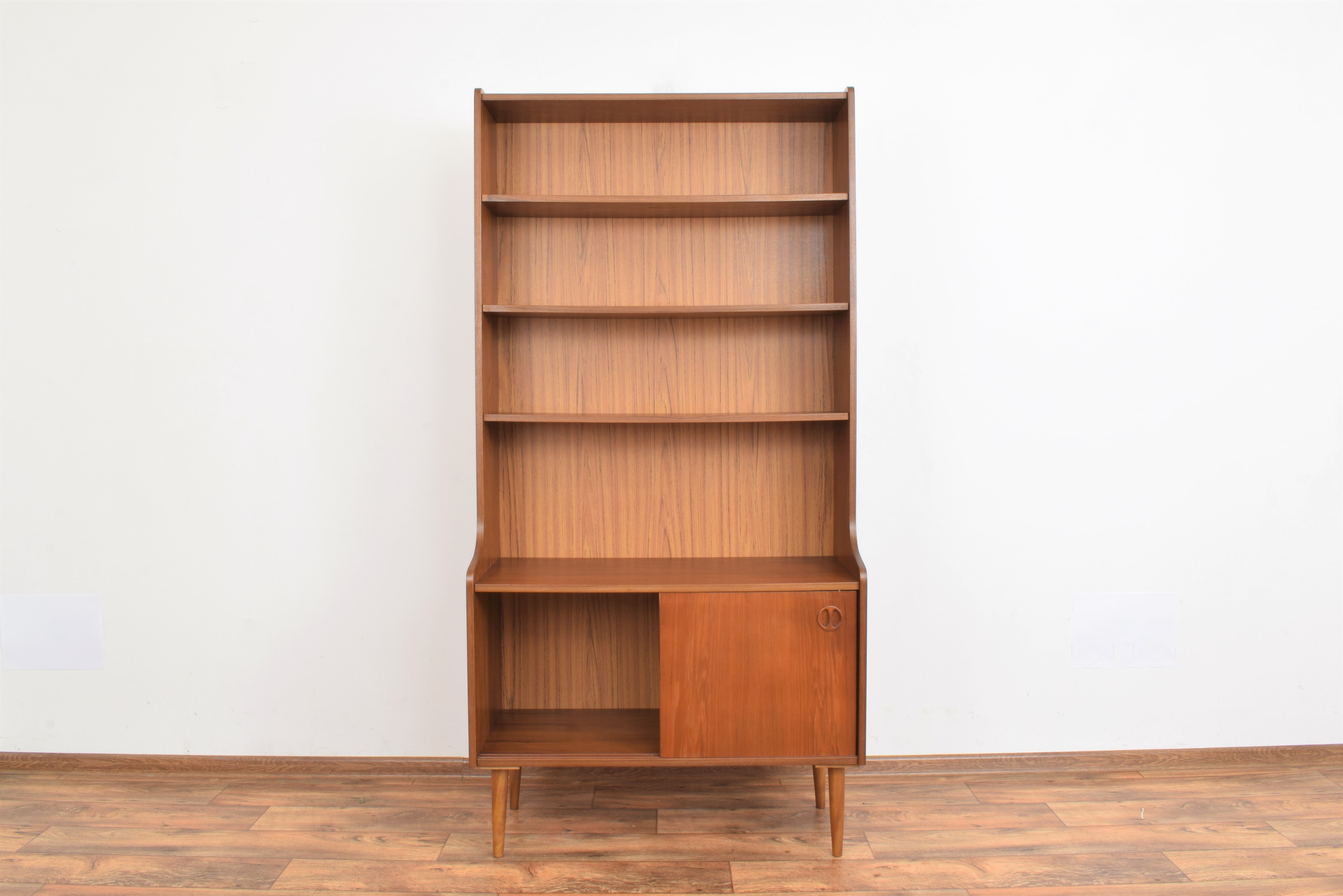 Mid-Century Swedish Teak Bookcase from Royal Board, 1960s.