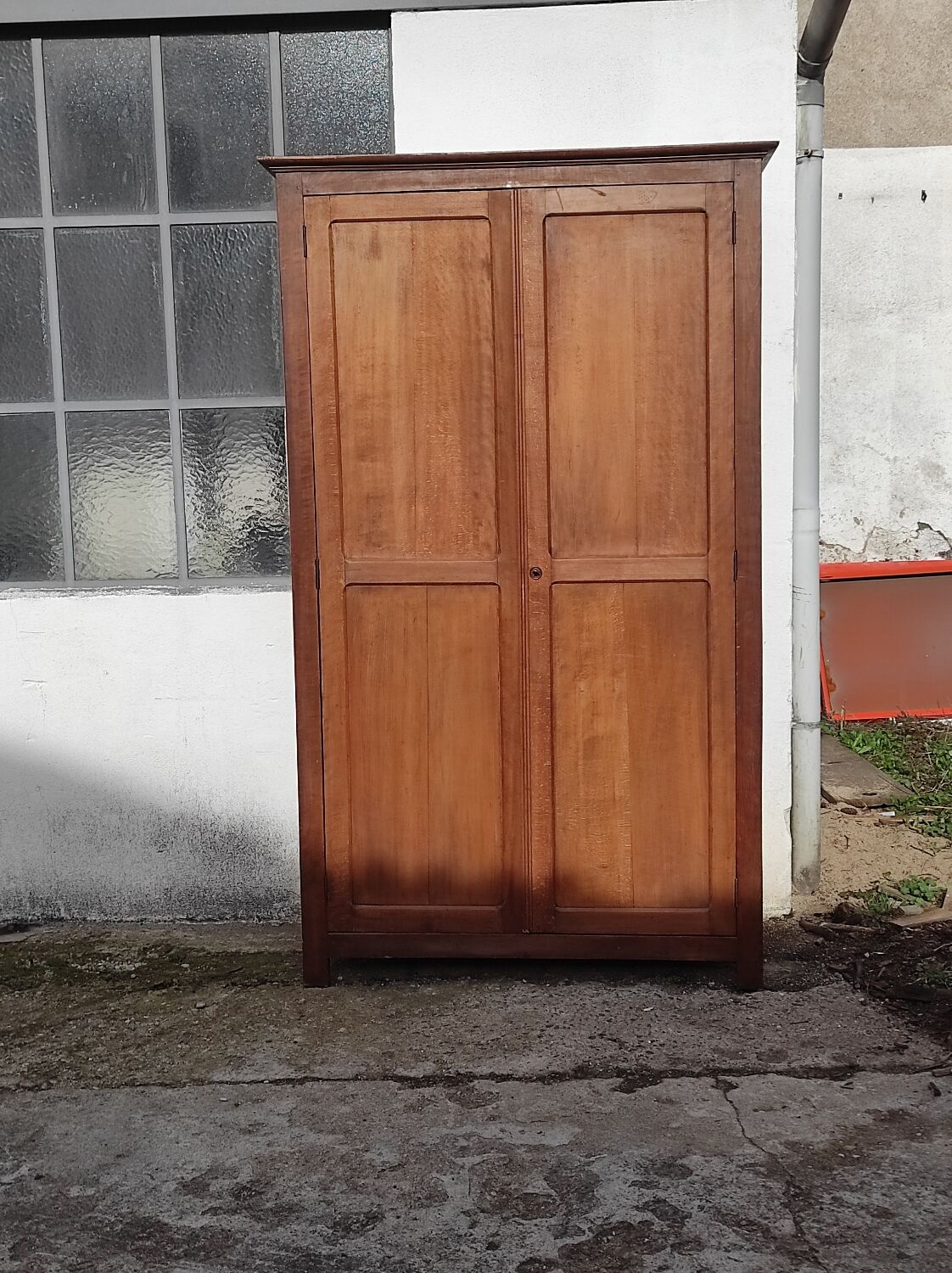 Old wardrobe vintage parisian