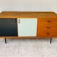 Vintage teak row