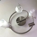 Ceiling lamp, wall lamp three frosted glass spotlights