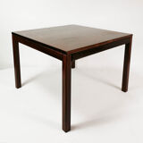 Table basse en acajou, Vejle Stole, Danemark, années 1970