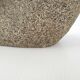 Vintage stone & resin herbarium lamp 1970