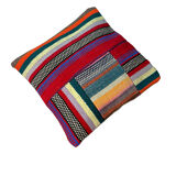Vintage turkish kilim cushion cover 40x40cm