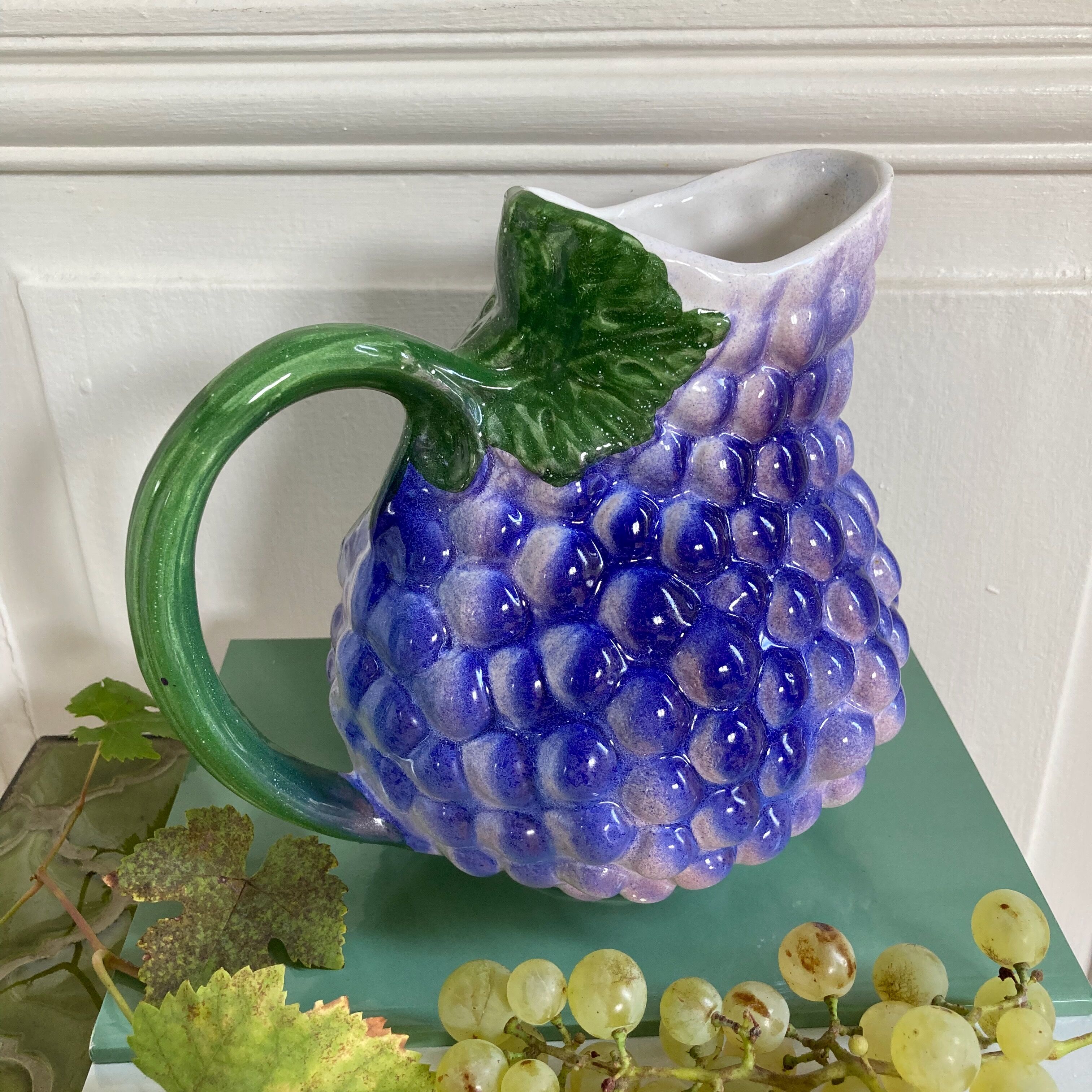 Pitcher grape slurry