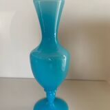 Opaline blue vase
