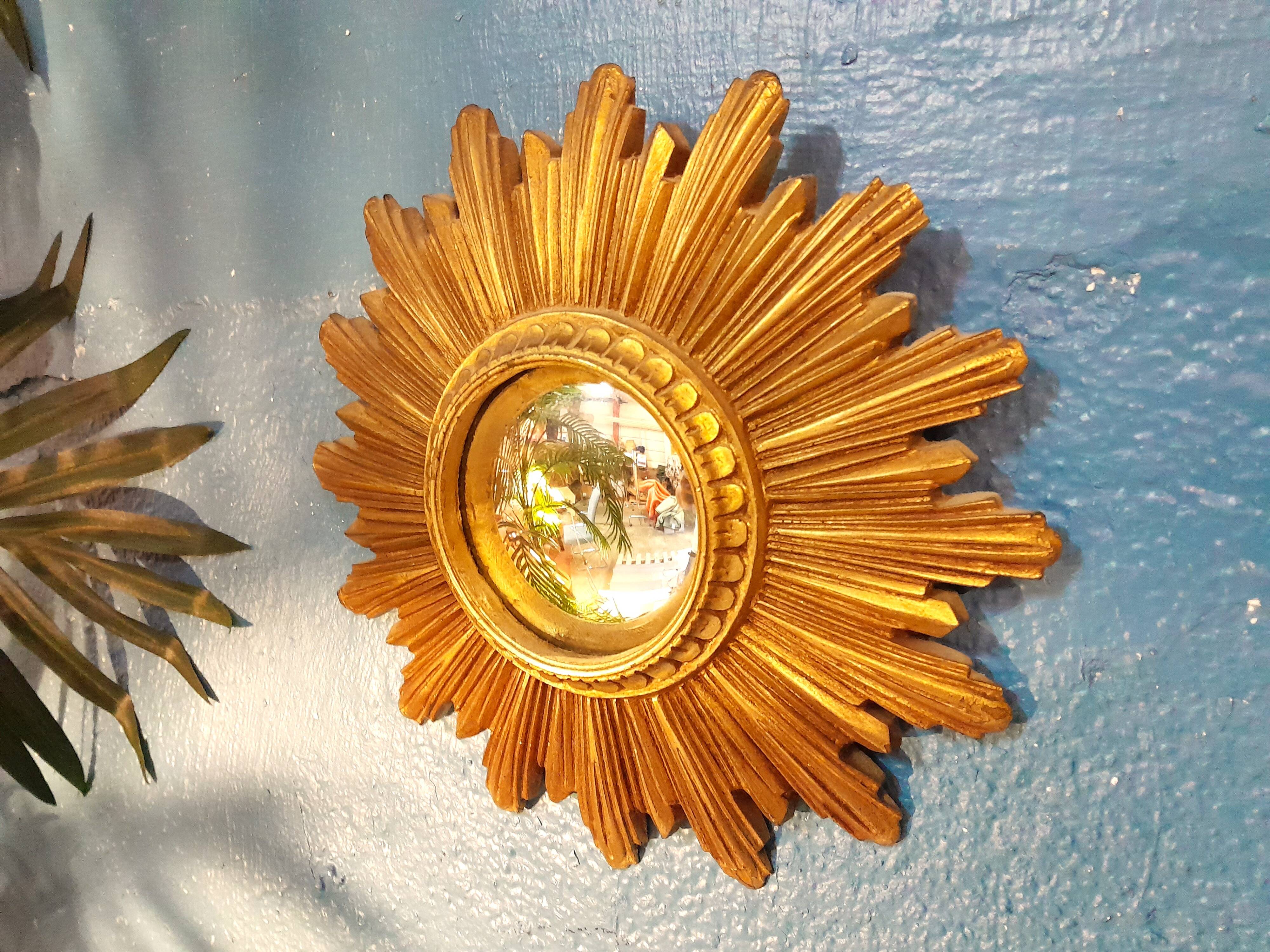 Miroir mural "Sorcière" 1950s