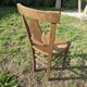 Chaise en bois
