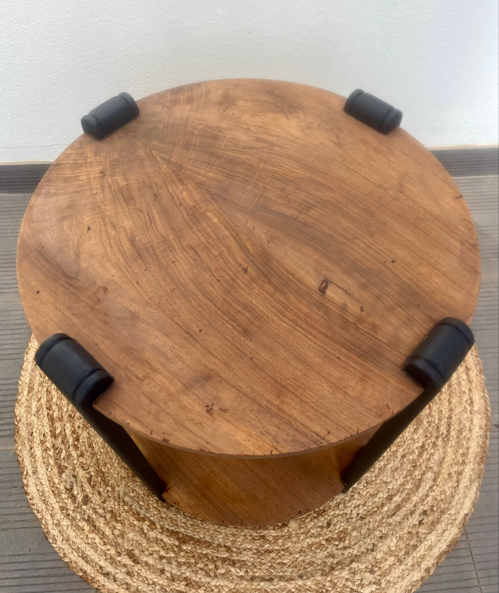 Art Deco wooden side table