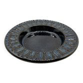 Søholm stoneware plate/dish/trinket tray 3184-2 • Blue series EJ64 by Einar Johansen • Denmark 1960s