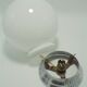 Luminaire art deco en opaline