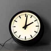 18" Illuminated Gents of Leicester Station Clock