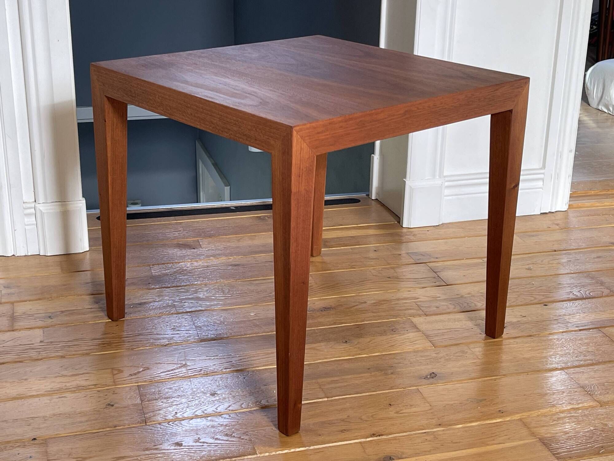 Teak Side Table by Severin Hansen for Haslev Møbelsnedkeri, 1960s