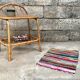 Chevet en rotin osier bambou 1950