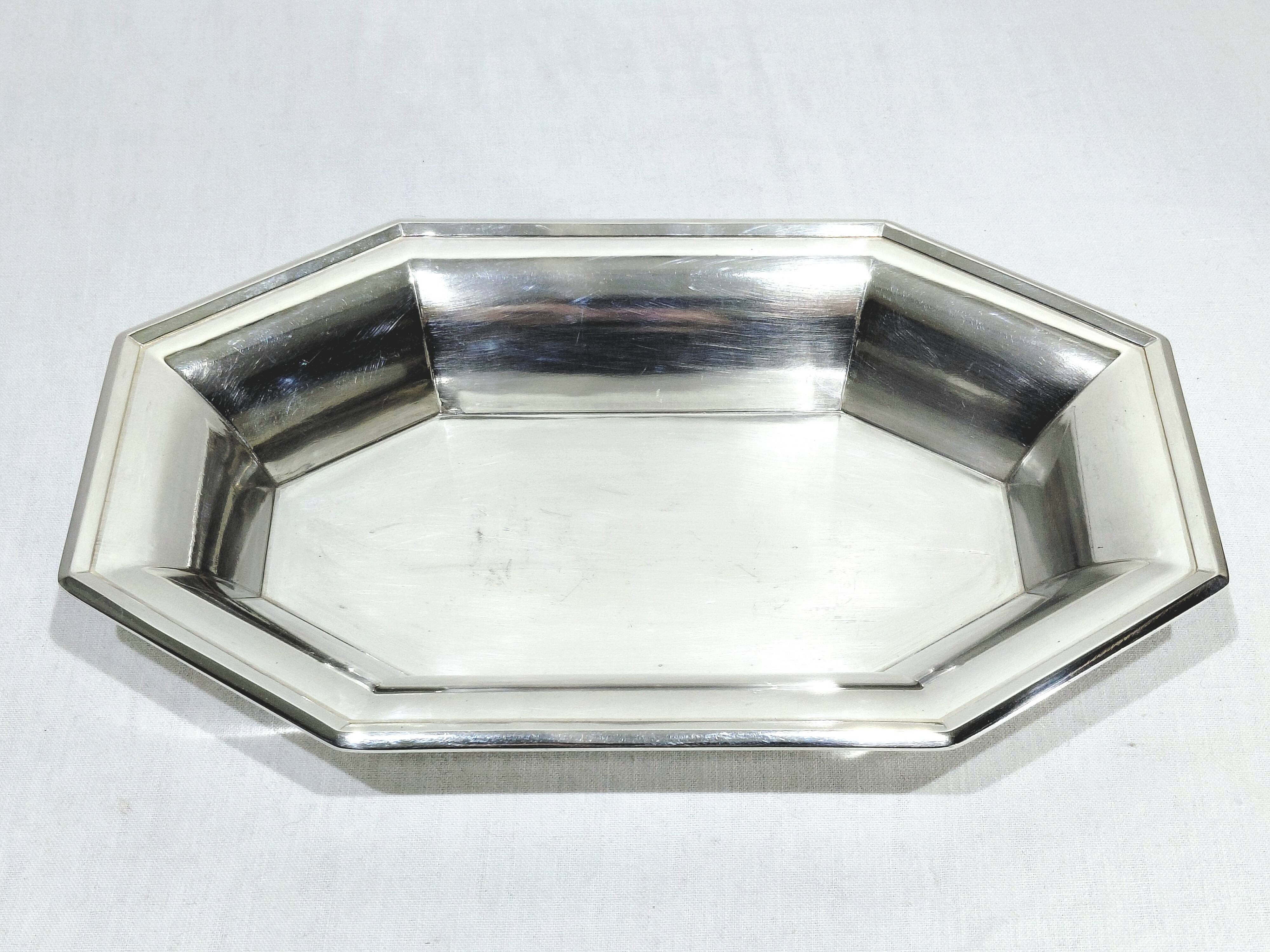 Gallia - Silver-plated bread basket