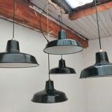 Set of 5 hanging lamps