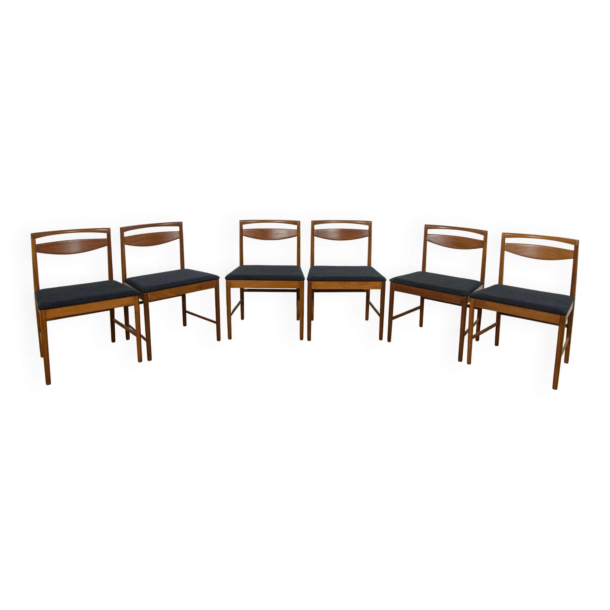 Mid-Century Teak Model 9513 Dining Chairs by Tom Robertson for McIntosh.