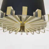 Small mid-century pendant light the Netherlands 1960's