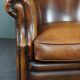 Club armchair in sheepskin